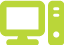 Computer Solid Green